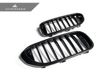 Load image into Gallery viewer, AutoTecknic BM-0250-CF Carbon Fiber Front Grille Set Fits 17-20 BMW 5-Series G30
