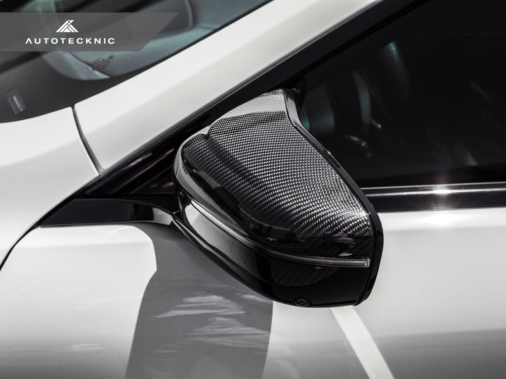 AutoTecknic BM-0255 Replacement Dry Carbon Mirror Covers F90 M5