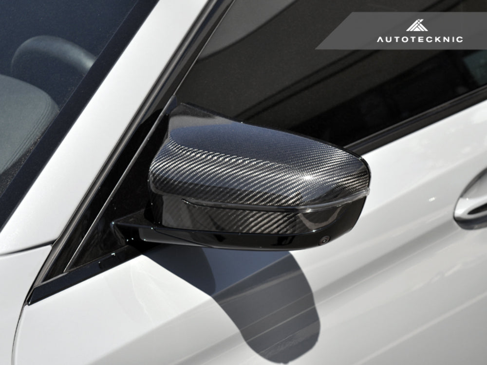 AutoTecknic BM-0255 Replacement Dry Carbon Mirror Covers F90 M5