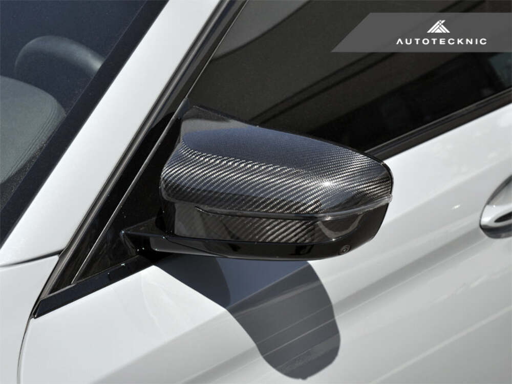 AutoTecknic BM-0255-LHD Replacement Dry Carbon Mirror Covers F90 M5
