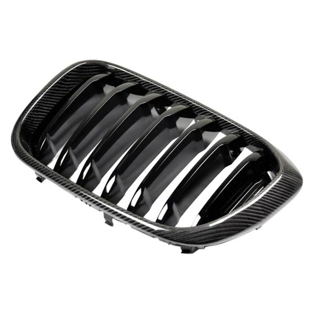 AutoTecknic BM-0256-CF Replacement Carbon Fiber Front Grilles G01 X3