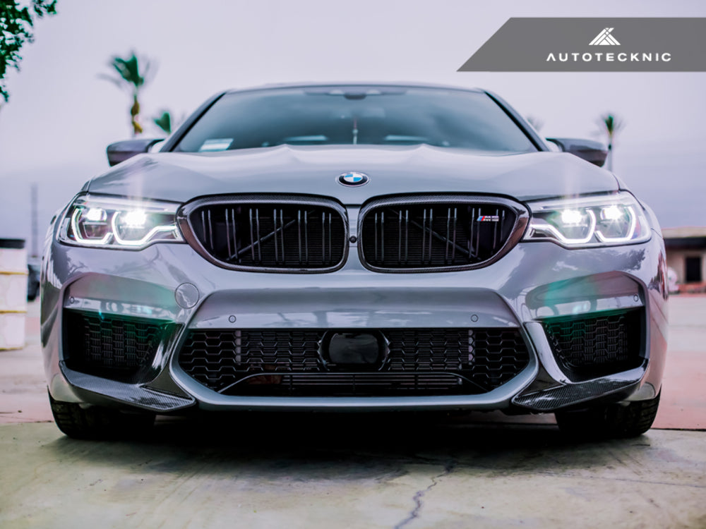 AutoTecknic BM-0274 Replacement Carbon Fiber Front Grilles Surrounds F90 M5