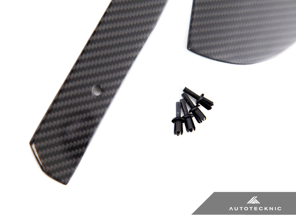 AutoTecknic BM-0303 Carbon Fiber Front Splash Guards F10 M5