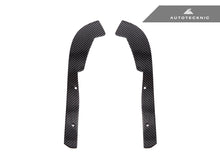 Load image into Gallery viewer, AutoTecknic BM-0303 Carbon Fiber Front Splash Guards F10 M5