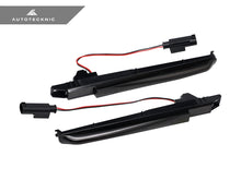 Load image into Gallery viewer, AutoTecknic BM-0305 Tinted Sequential LED Fender Turn Signal Set F10 M5