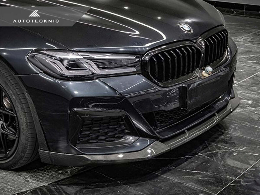 AutoTecknic Dry Carbon Competition Front Aero Lip G30 5 Series M Sport LCI