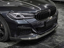 Load image into Gallery viewer, AutoTecknic Dry Carbon Competition Front Aero Lip G30 5 Series M Sport LCI