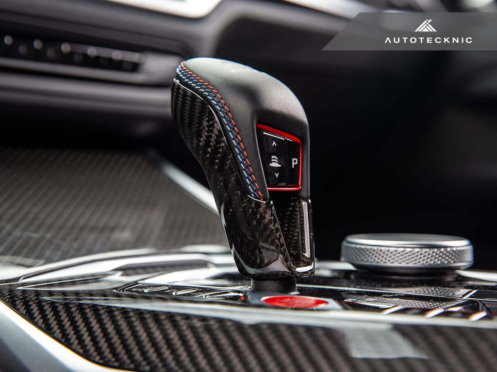 AutoTecknic BM-0323-F9X Dry Carbon Gear Selector Cover F91/ F92/ F93 M8