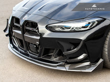 Load image into Gallery viewer, AutoTecknic BM-0324 GT4 Dry Carbon Bumper Canard Set G80 M3