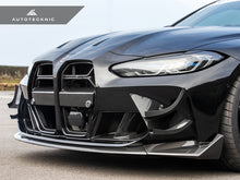 Load image into Gallery viewer, AutoTecknic BM-0324 GT4 Dry Carbon Bumper Canard Set G80 M3