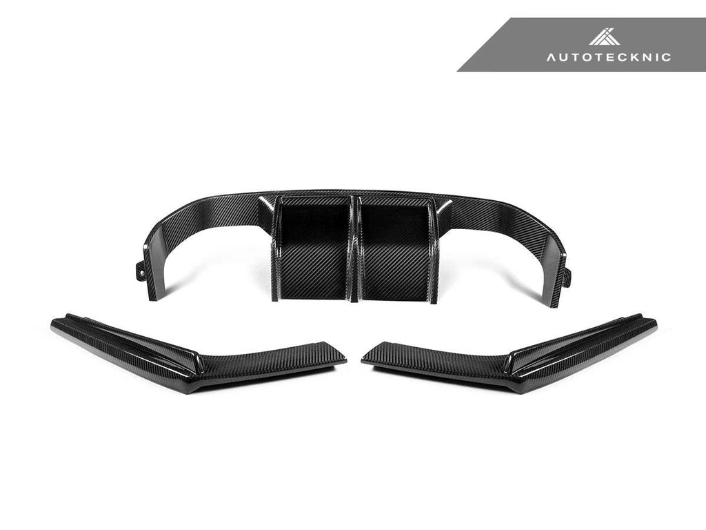 AutoTecknic BM-0342 Dry Carbon Versus Rear Diffuser Set F80 M3 F82/ F83 M4