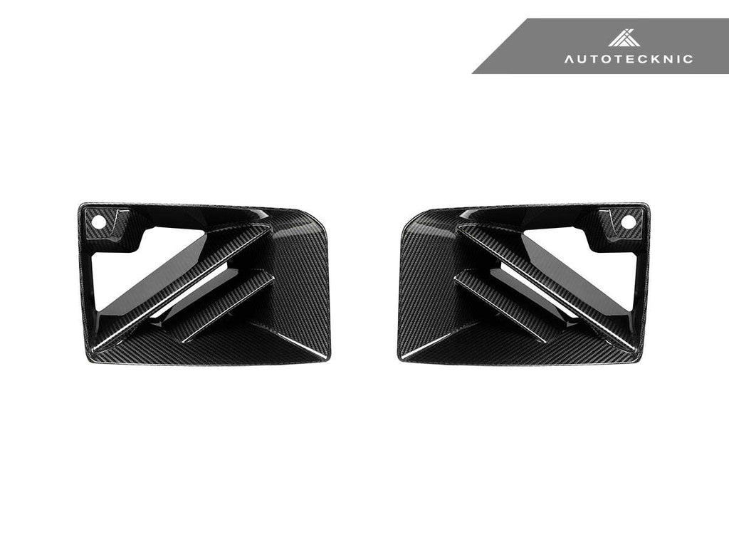 AutoTecknic BM-0348 Dry Carbon Corsa Front Bumper Lower Vent Set G87 M2