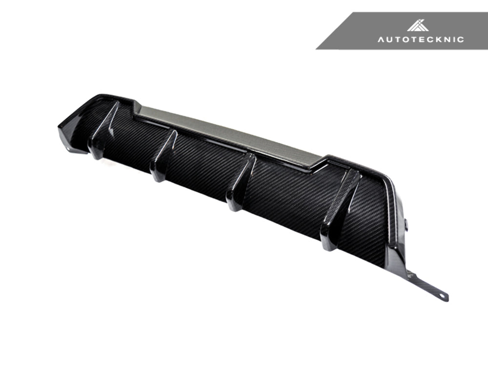 AutoTecknic BM-0353 Dry Carbon Extended-Fin Rear Diffuser G20 3-Series