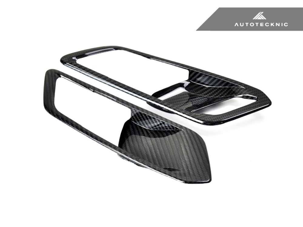 AutoTecknic BM-0357 Dry Carbon Interior Door Handle Trims G20 3-Series