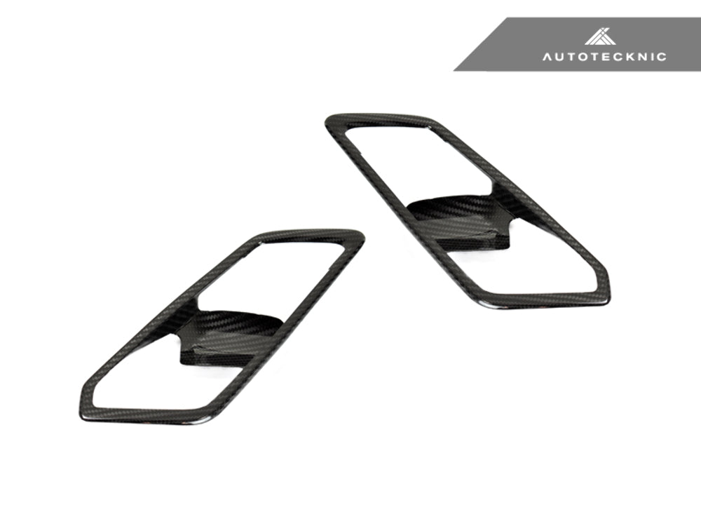 AutoTecknic BM-0357 Dry Carbon Interior Door Handle Trims G20 3-Series