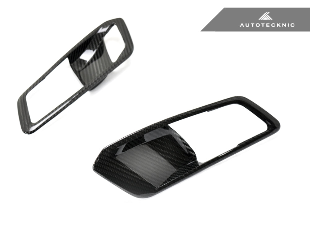 AutoTecknic BM-0357 Dry Carbon Interior Door Handle Trims G20 3-Series