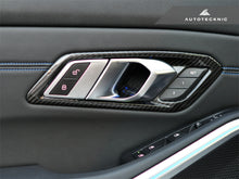 Load image into Gallery viewer, AutoTecknic BM-0357 Dry Carbon Interior Door Handle Trims G20 3-Series