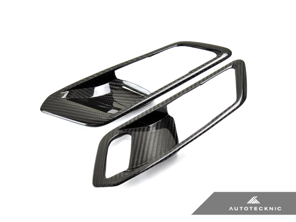 AutoTecknic BM-0357 Dry Carbon Interior Door Handle Trims G20 3-Series