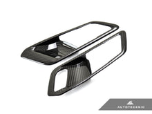 Load image into Gallery viewer, AutoTecknic BM-0357 Dry Carbon Interior Door Handle Trims G20 3-Series