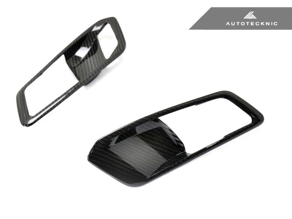 AutoTecknic BM-0357-G80 Dry Carbon Interior Door Handle Trim Set G80 M3