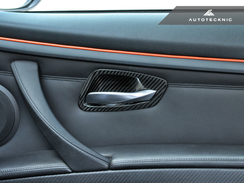 AutoTecknic BM-0359 Dry Carbon Interior Door Handle Trims E92 3-Series & M3