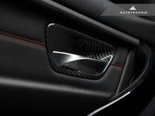 Load image into Gallery viewer, AutoTecknic BM-0360 Dry Carbon Interior Door Handle Trim Set For BMW F Chassis