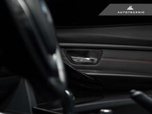 Load image into Gallery viewer, AutoTecknic BM-0360 Dry Carbon Interior Door Handle Trim Set For BMW F Chassis