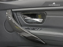 Load image into Gallery viewer, Autotecknic Gloss Dry Carbon Fiber Interior Door Handle Covers For BMW F-Chassis