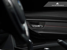 Load image into Gallery viewer, Autotecknic Gloss Dry Carbon Fiber Interior Door Handle Covers For BMW F-Chassis