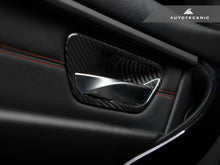 Load image into Gallery viewer, Autotecknic Gloss Dry Carbon Fiber Interior Door Handle Covers For BMW F-Chassis