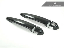 Load image into Gallery viewer, AutoTecknic Dry Carbon Fiber Door Handle Trims E70 X5M E70 X5 E71 X6M E71 X6