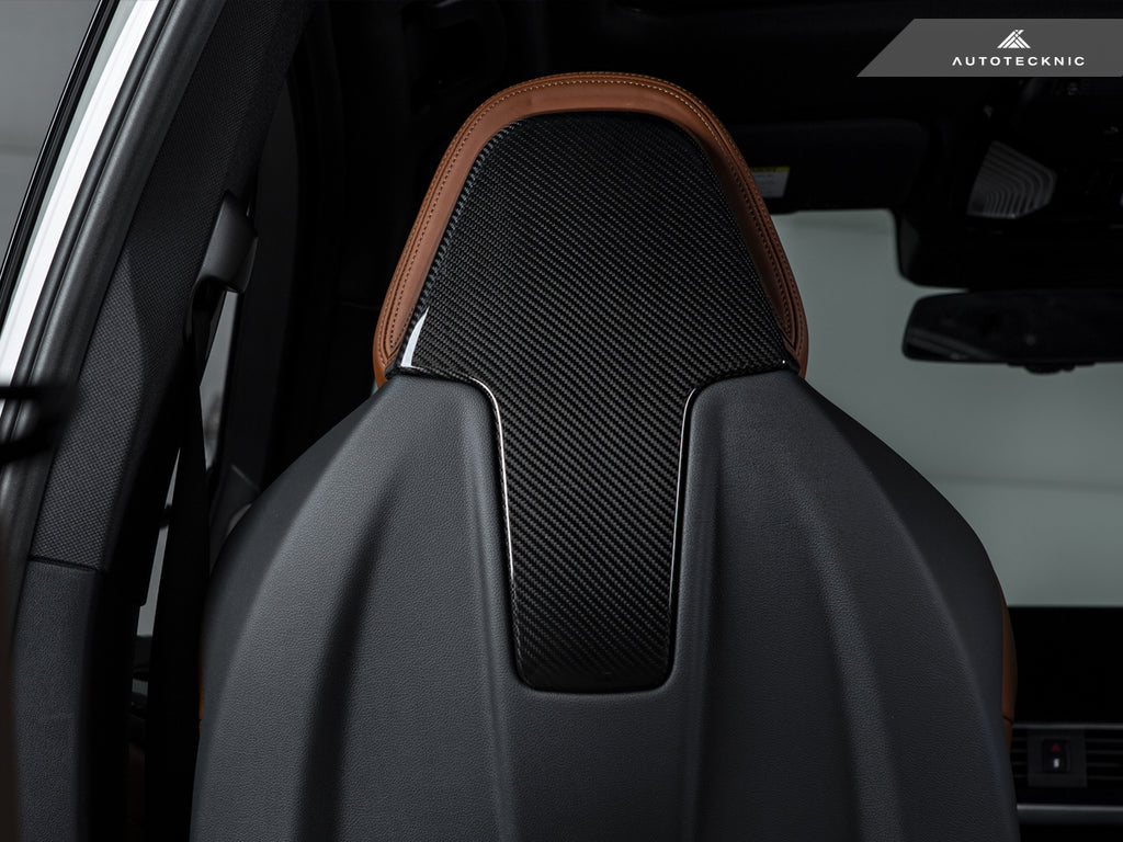 AutoTecknic BM-0373 Dry Carbon Seat Back Cover F97 X3M