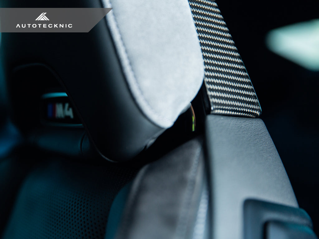 AutoTecknic BM-0373-G8X Dry Carbon Seat Back Cover G80 M3