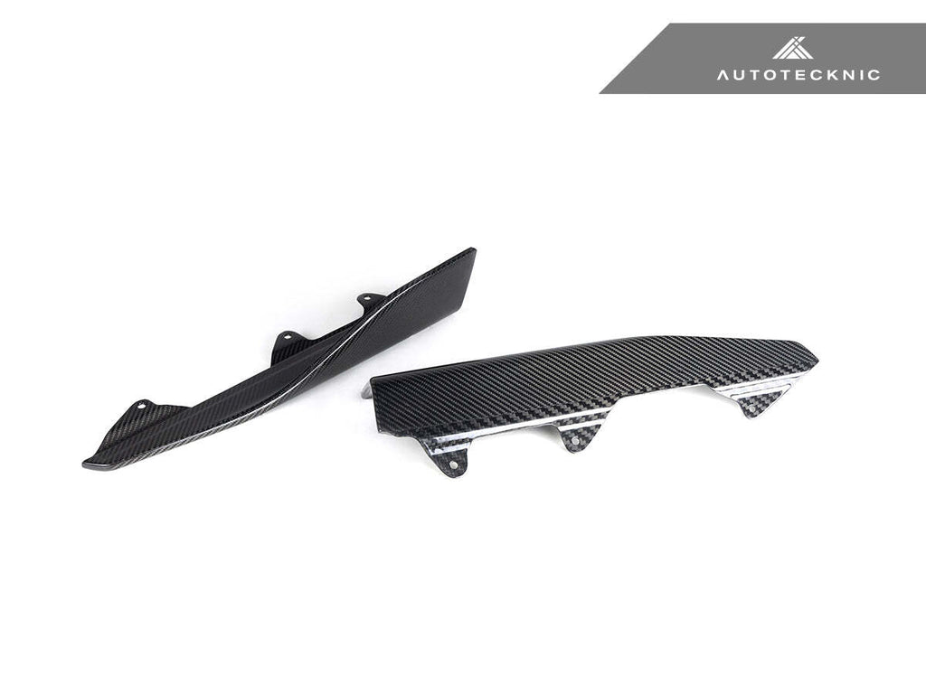 AutoTecknic BM-0378 Dry Carbon Side Skirt Winglet Set F87 M2