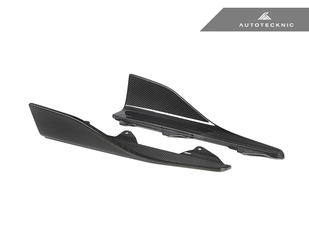AutoTecknic BM-0378 Dry Carbon Side Skirt Winglet Set F87 M2