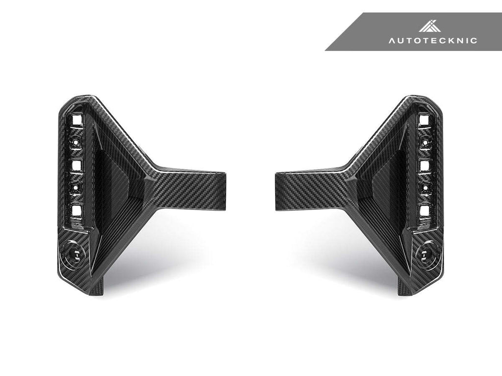 AutoTecknic BM-0382 Dry Carbon Rear Bumper Reflector Trim Set G87 M2