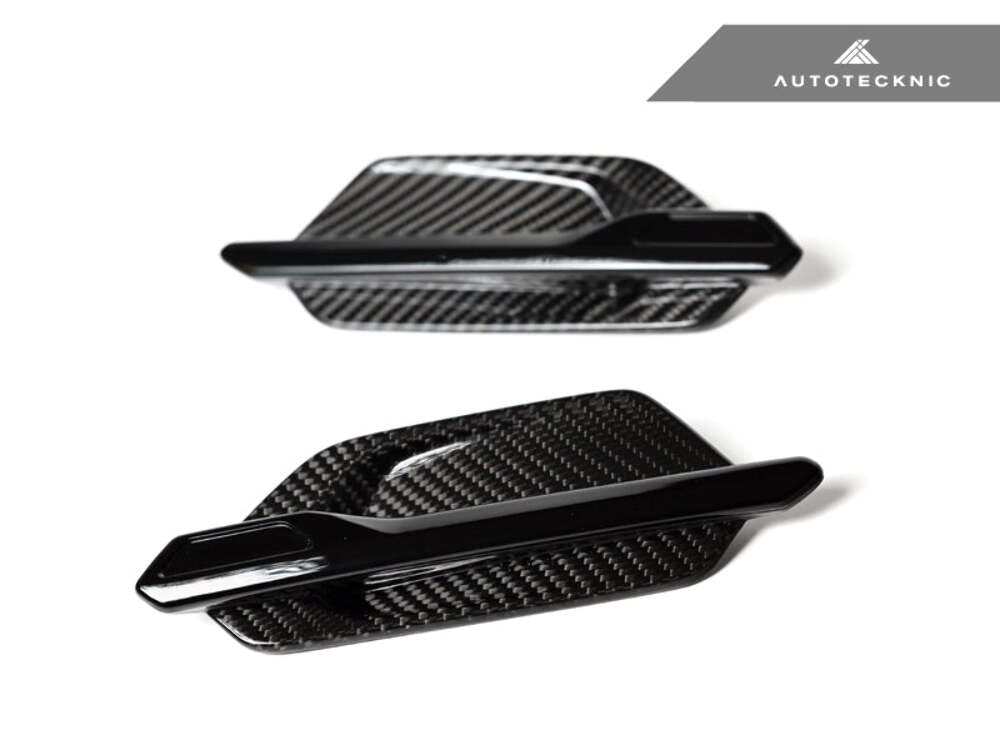 AutoTecknic Replacement Dry Carbon Fiber Fender Trim F87 M2 M2 Competition