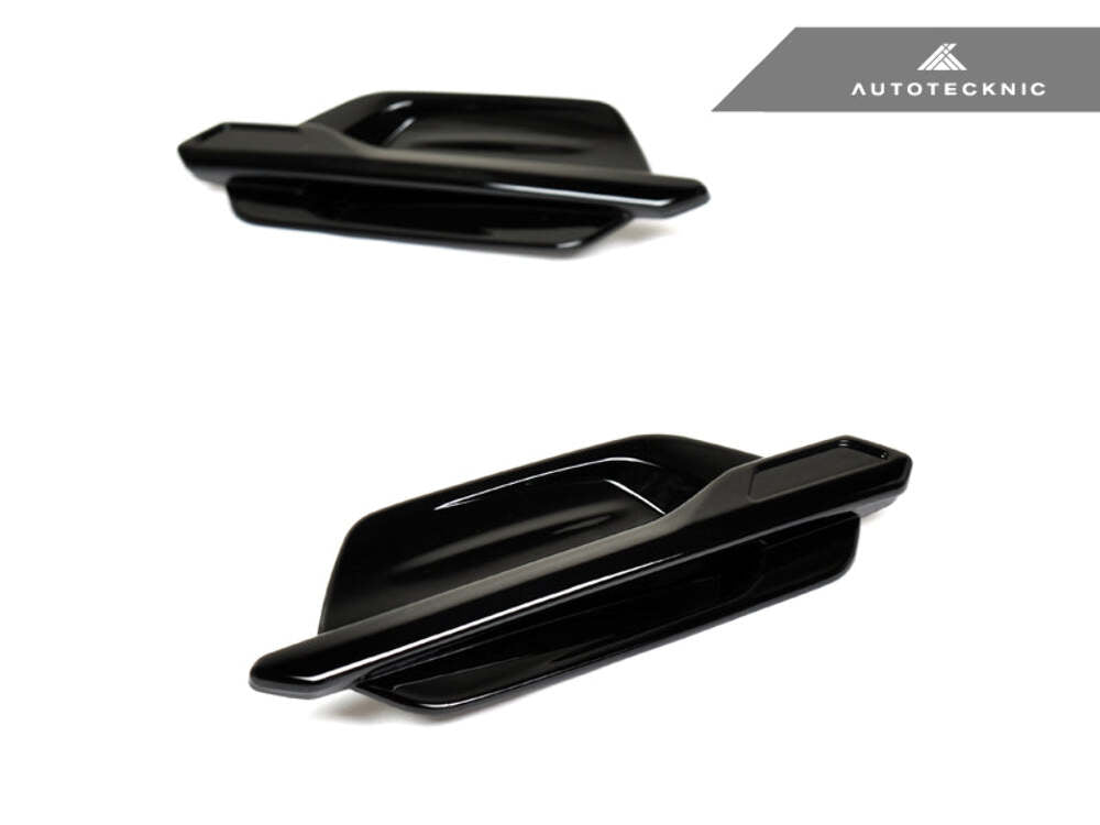 AutoTecknic Replacement Glazing Black Fender Trim F87 M2 M2 Competition