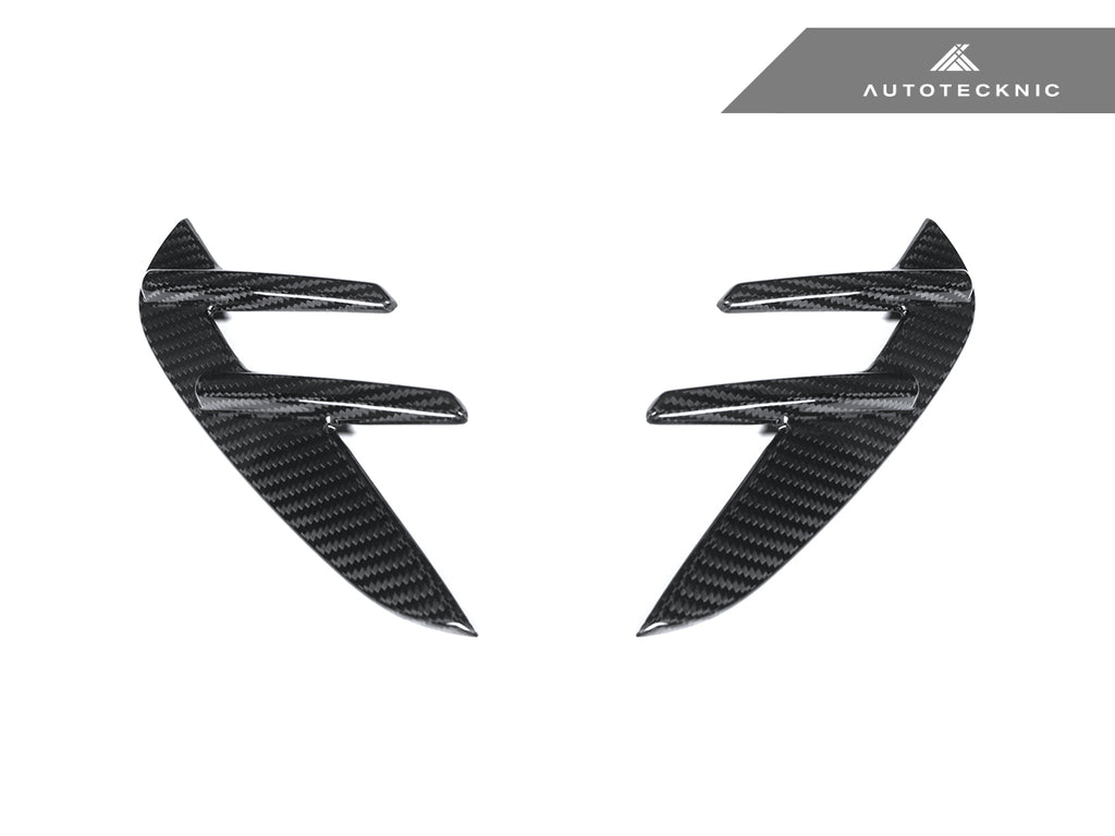 AutoTecknic BM-0407-G80 Dry Carbon Fiber Fender Trim Set G80 M3