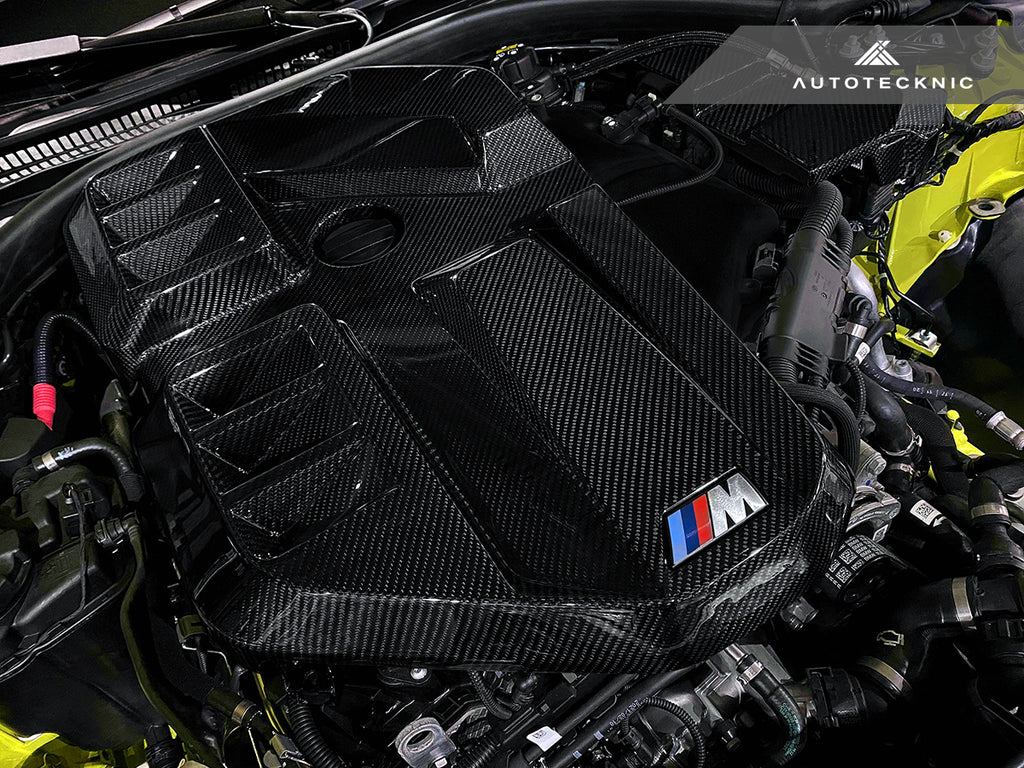 AutoTecknic BM-0408 Dry Carbon Fiber Engine Cover G80 M3