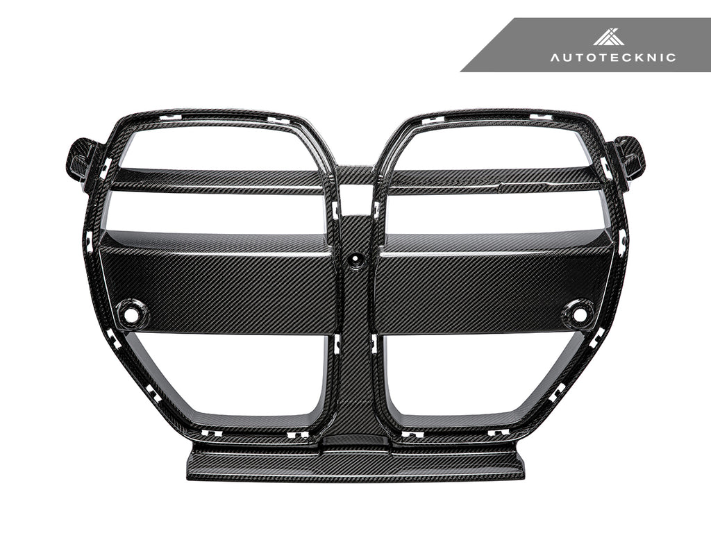 AutoTecknic BM-0414-DCG-V2 Dry Carbon Motorsport V2 Front Grille G80 M3