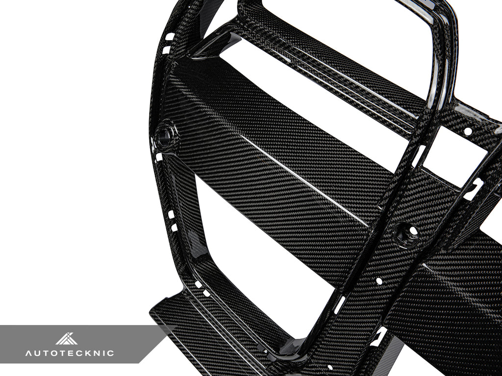 AutoTecknic BM-0416-DCG Competizione GT4 Dry Carbon Front Grille G80 M3