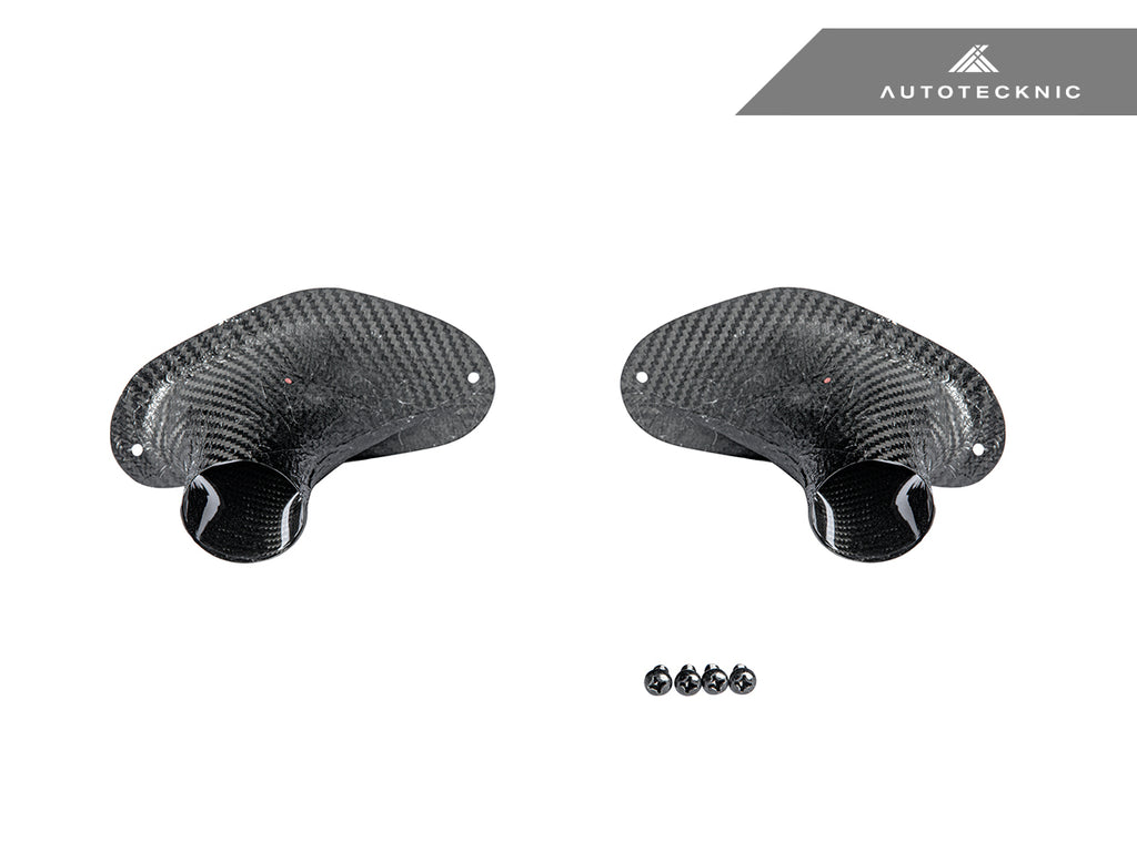 AutoTecknic BM-0419 Dry Carbon Brake Cooling Ducts For BMW F87 M2 Competition CS