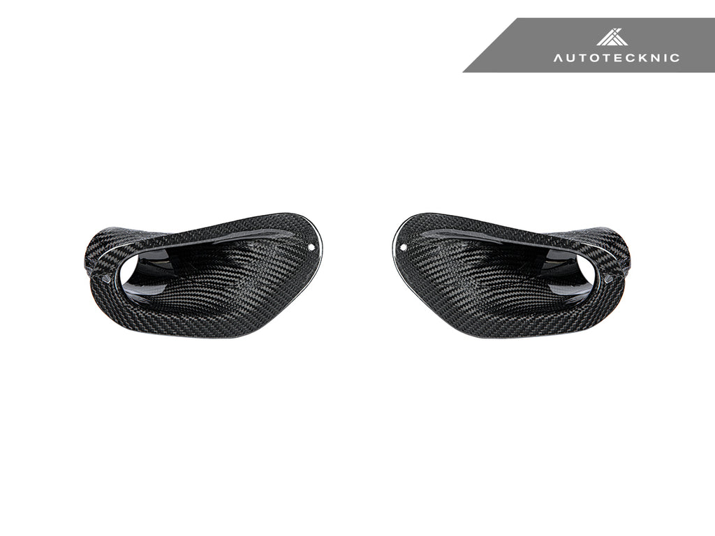 AutoTecknic BM-0419 Dry Carbon Brake Cooling Ducts For BMW F87 M2 Competition CS