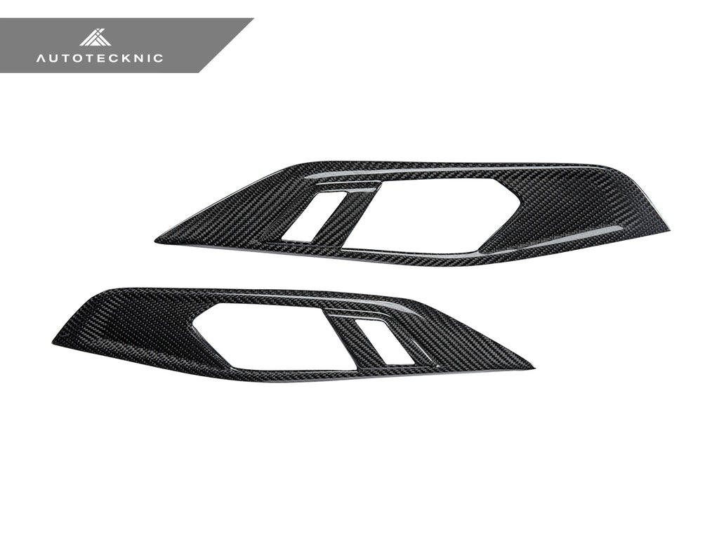 AutoTecknic BM-0421 Dry Carbon Interior Door Handle Trim Set G82 G83 M4