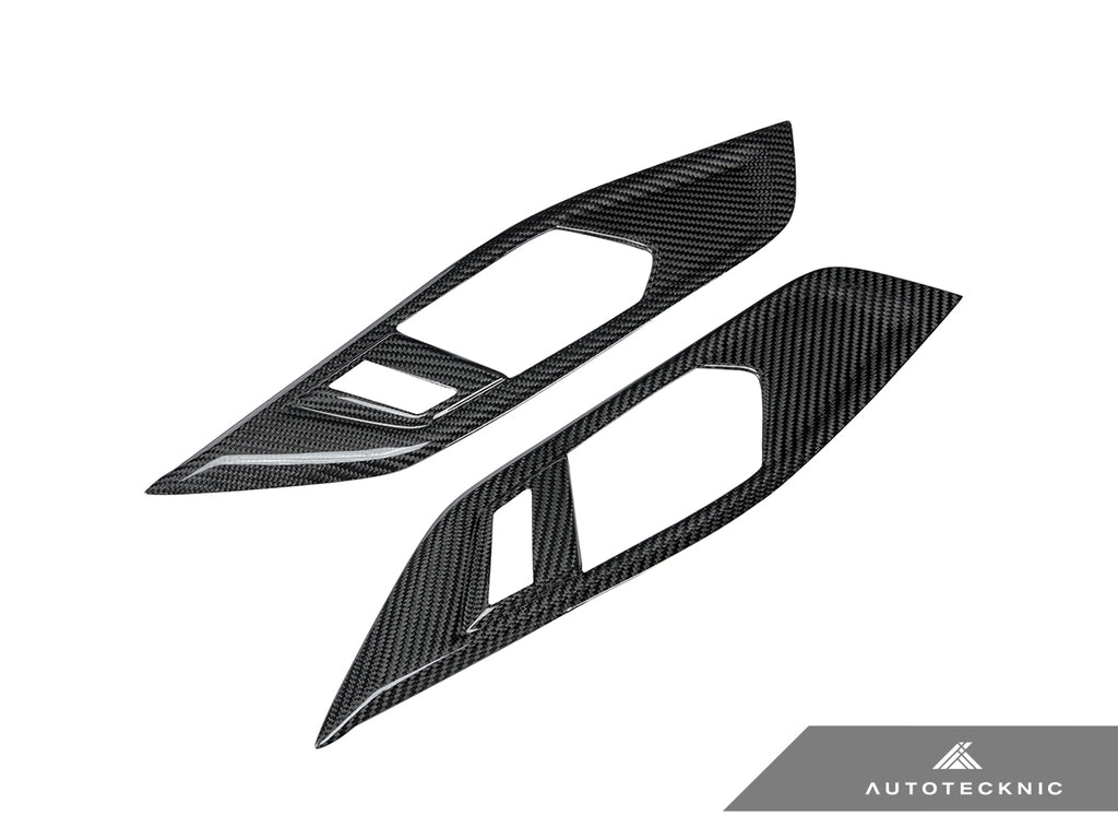 AutoTecknic BM-0421 Dry Carbon Interior Door Handle Trim Set G82 G83 M4