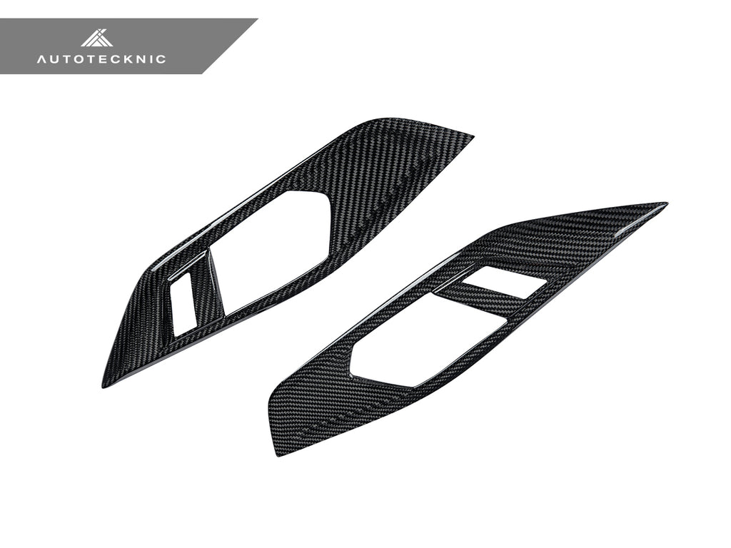 AutoTecknic BM-0421 Dry Carbon Interior Door Handle Trim Set G82 G83 M4