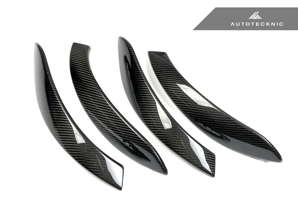 AutoTecknic Carbon Door Grip Handle Trim Set F30 3 Series F32 4 Series