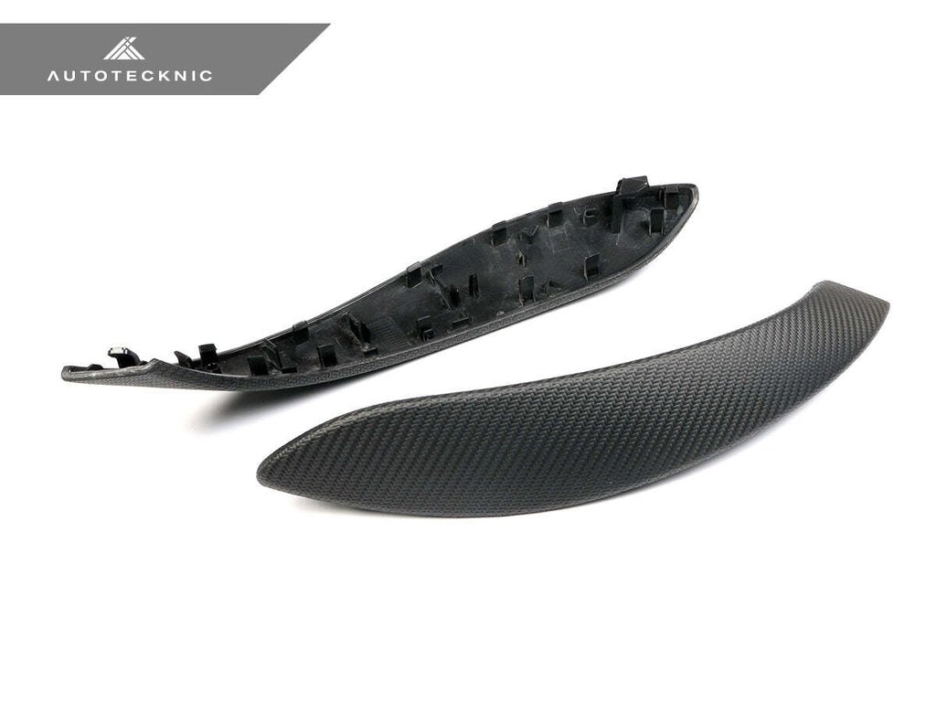AutoTecknic Carbon Door Grip Handle Trim Set F30 3 Series F32 4 Series