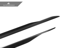 Load image into Gallery viewer, AutoTecknic BM-0426 Dry Carbon Fiber Side Skirt Extension Set G60 5 Series